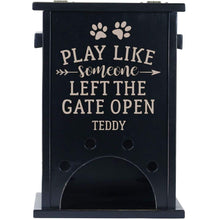 Load image into Gallery viewer, Personalized Pine Pet Toy Box - Play Like Someone