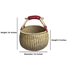 Load image into Gallery viewer, Cocoboo Storage Market Grocery Basket Organizer, Kitchen Bedroom Living Room