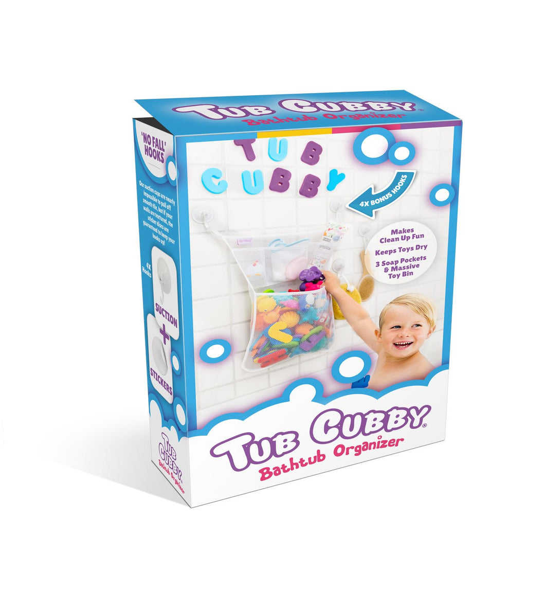 The Tub Cubby Makes Bath Time Fun and Neat