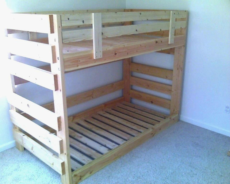 Large Space Toddler Size Bunk Beds