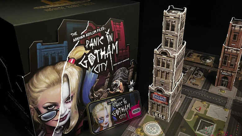 The Arkham Asylum Files: Panic In Gotham Uses New Board Game Tech To Create The Ultimate Batman Puzzle Experience