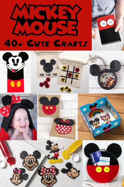 Mickey Mouse Crafts for Kids and Adults