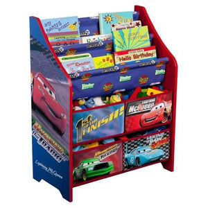 Delta Children's Products - Disney Cars Book and Toy Organizer