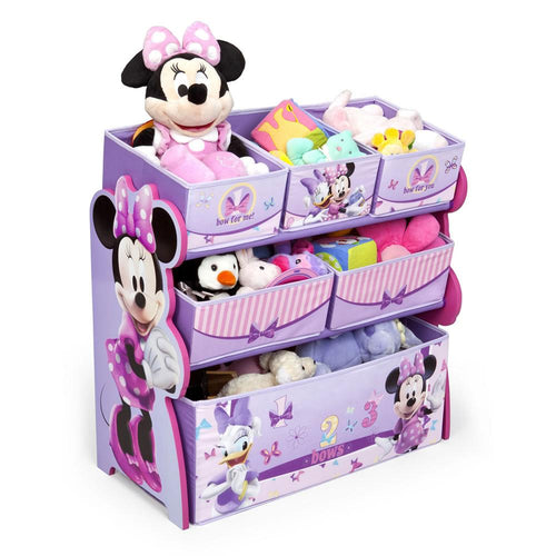 Disney Minnie Mouse Multi-Bin Toy Organizer