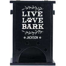 Load image into Gallery viewer, Personalized Pet Toy Box - Live Love Bark