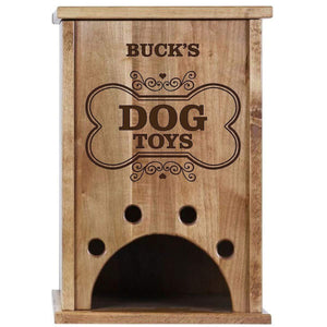 Personalized Pet Toy Box Cherry - Dog Toys