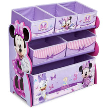 Load image into Gallery viewer, Disney Minnie Mouse Multi-Bin Toy Organizer